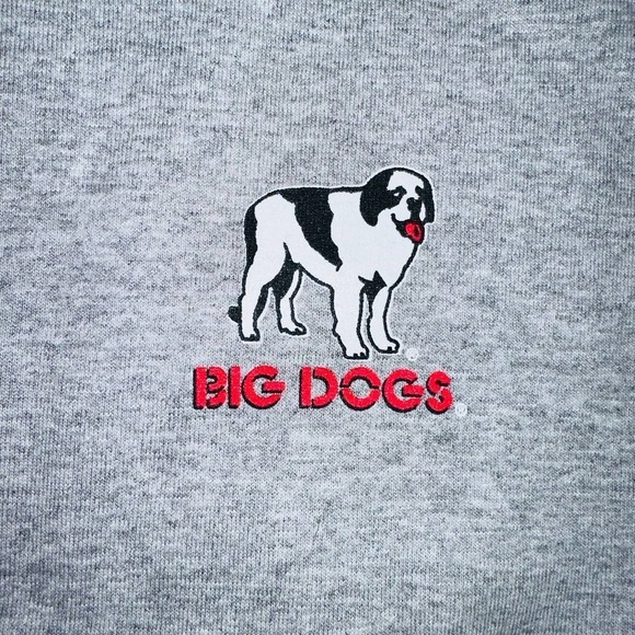 New Vintage 2001 Men’s Large Big Dogs 3/4 Sleeve Baseball Graphic TShirt - Picture 3 of 7